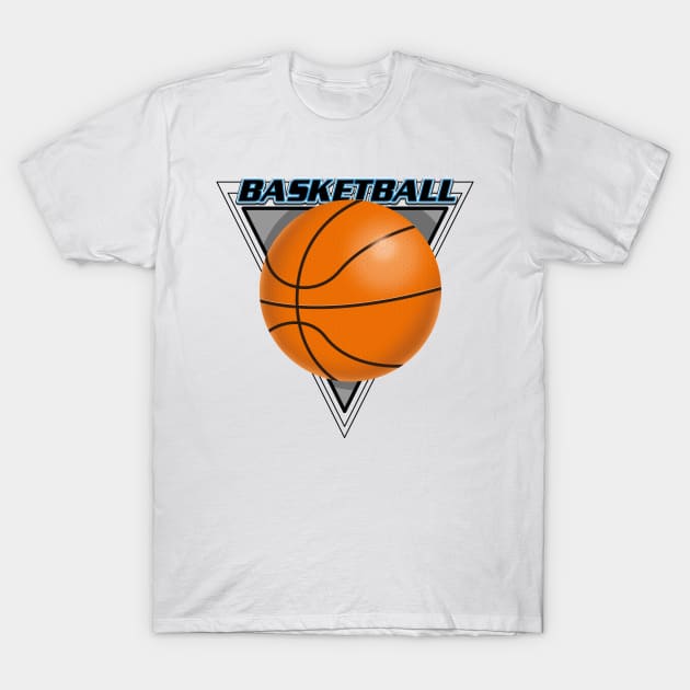 Basketball logo T-Shirt by nickemporium1